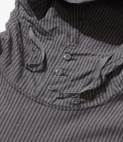 Cagoule Shirt - Charcoal / Grey LC Stripe