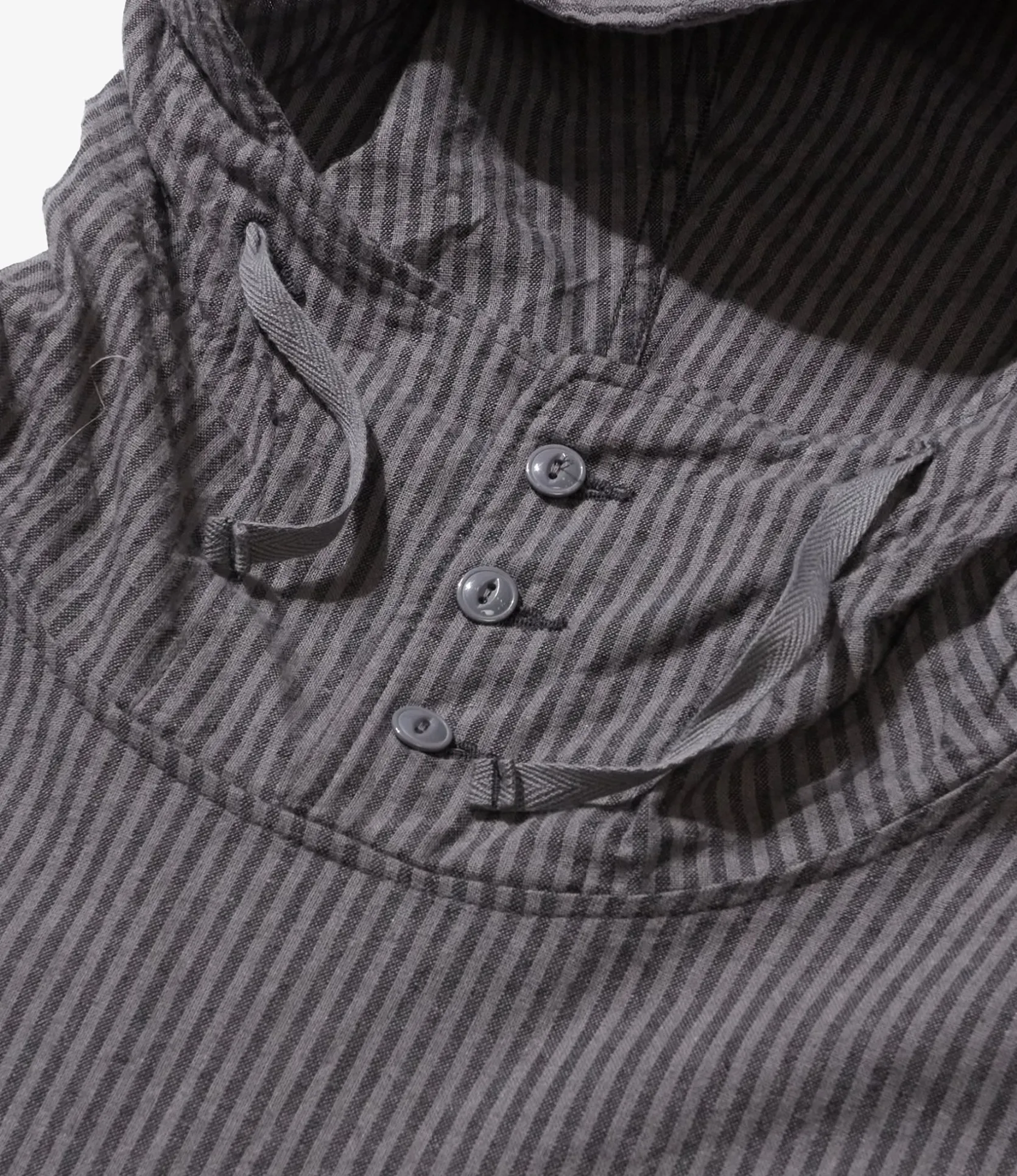 Cagoule Shirt - Charcoal / Grey LC Stripe