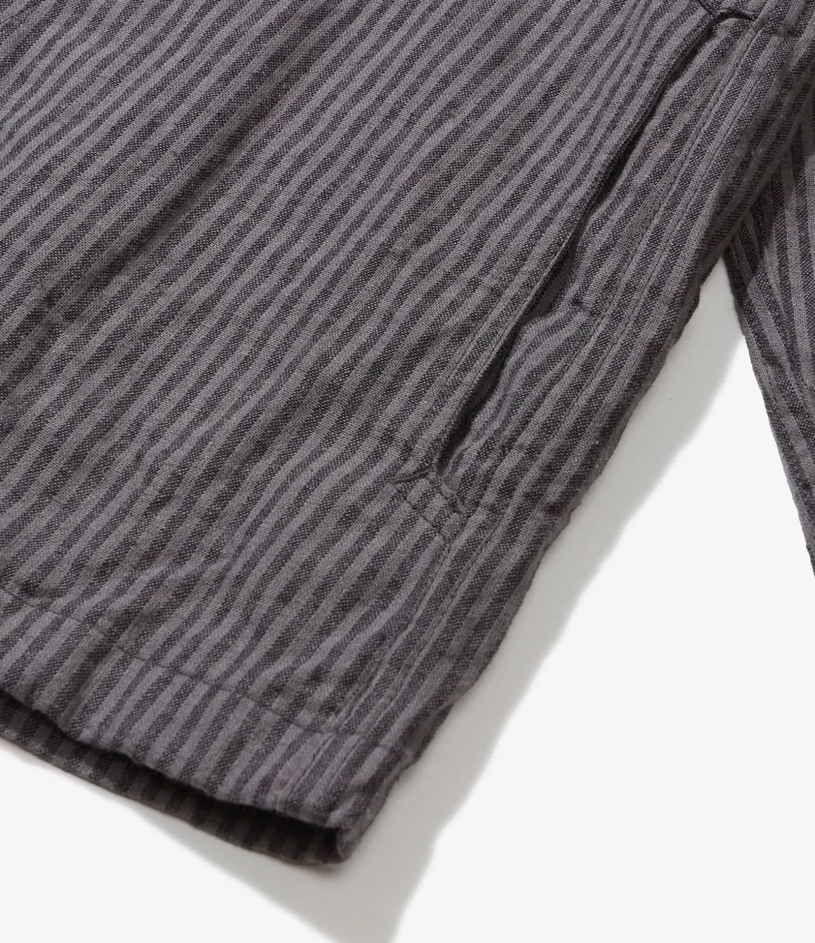 Cagoule Shirt - Charcoal / Grey LC Stripe