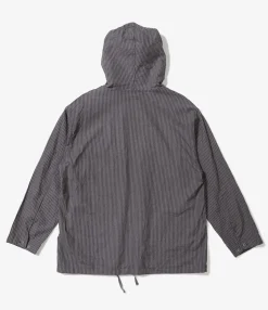 Cagoule Shirt - Charcoal / Grey LC Stripe