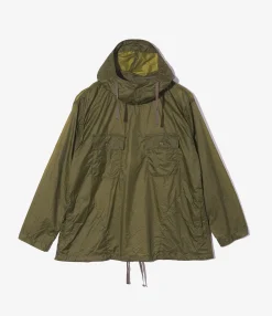 Cagoule Shirt - Olive Nylon Micro Ripstop