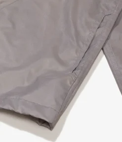 Cagoule Shirt - Silver Poly Refrective Taffeta