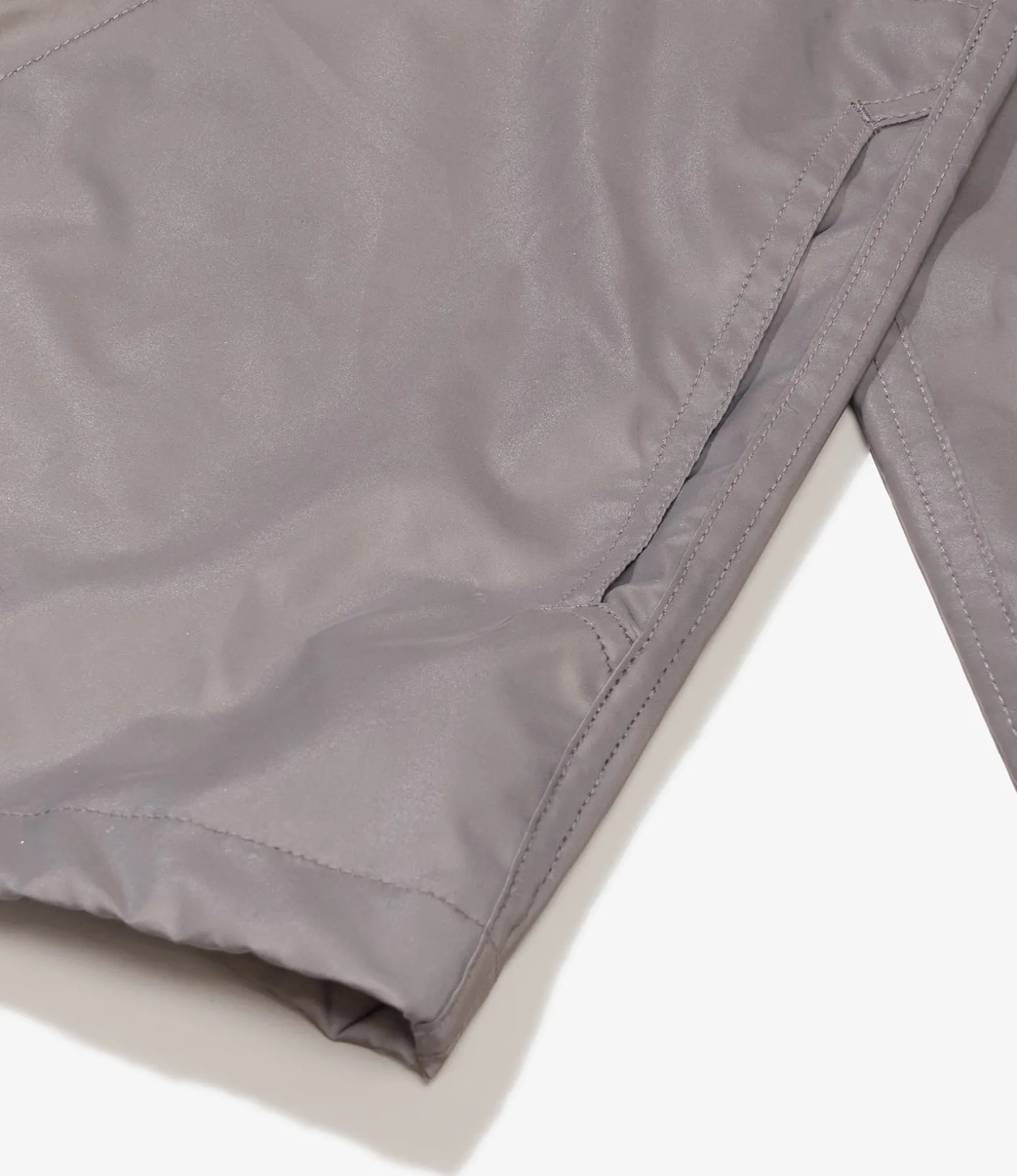 Cagoule Shirt - Silver Poly Refrective Taffeta