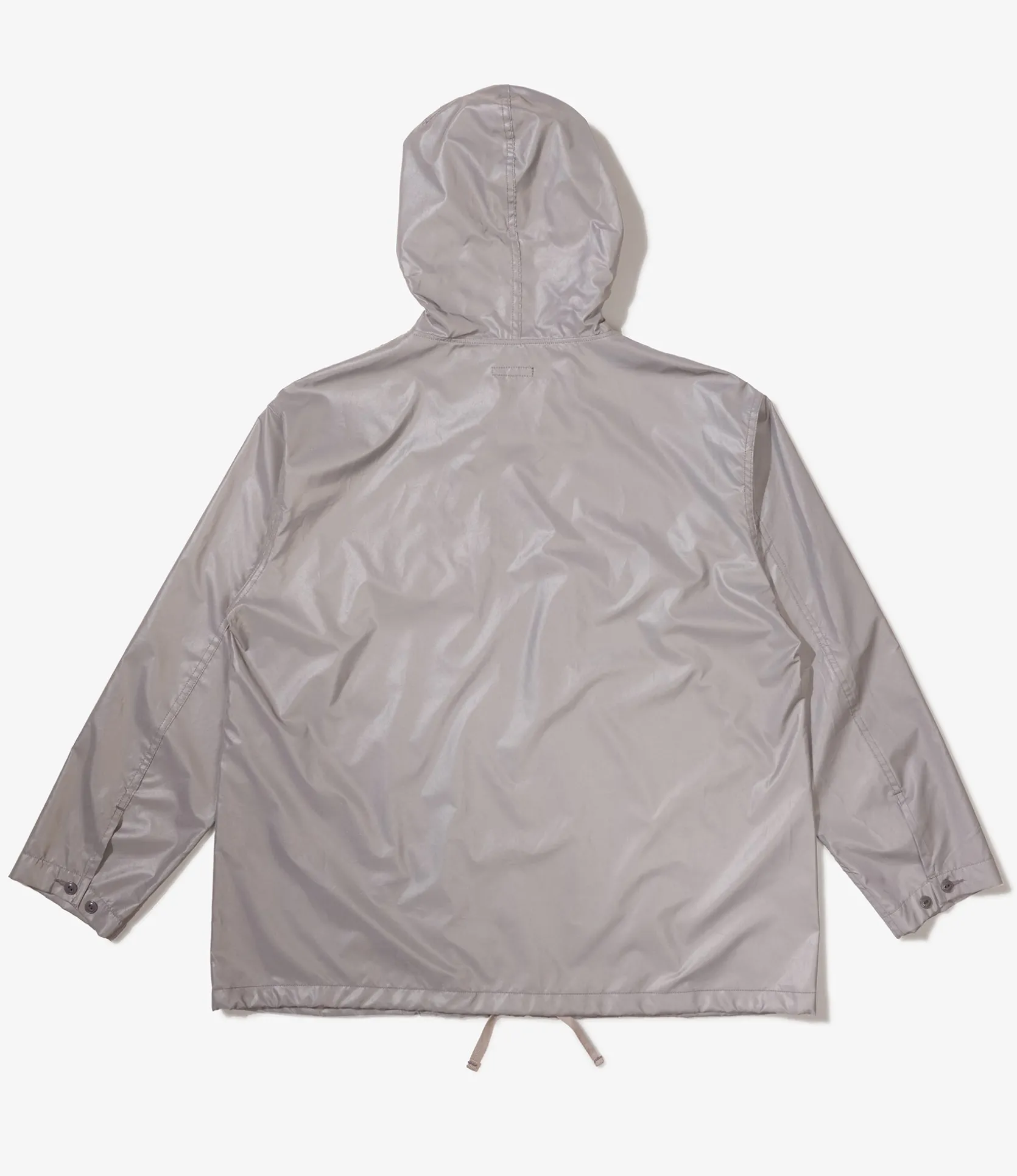 Cagoule Shirt - Silver Poly Refrective Taffeta