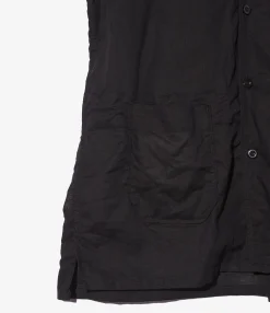 Camp Shirt - Black Handkerchief Linen