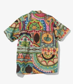 Camp Shirt - Nepenthes Special - Multi Color Cotton Psychedelic Print