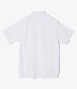 Camp Shirt - White Handkerchief Linen