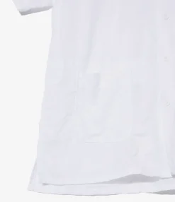 Camp Shirt - White Handkerchief Linen