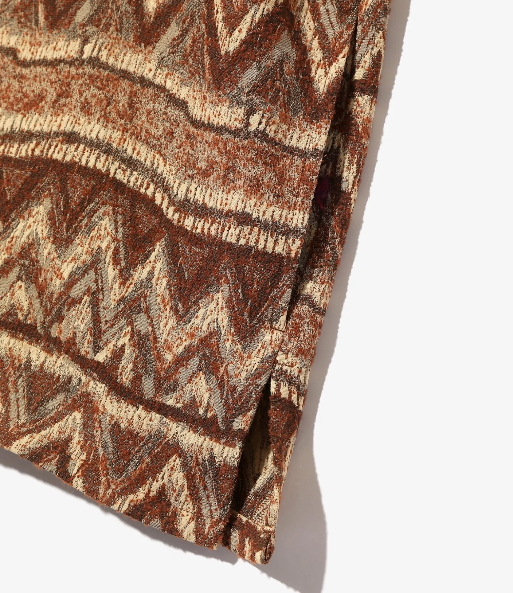 Cardigan Jacket - Bordeaux - AC/R/W/N Zigzag Stripe Jq.