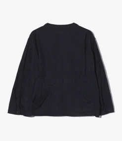 Cardigan Jacket - Dk. Navy CL Java Cloth