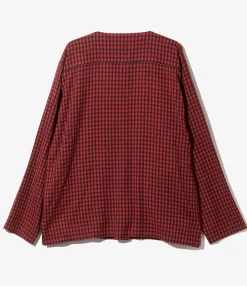 Cardigan Jacket - Red - C/R Diamond Jq.