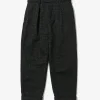 Carlyle Pant - Black Crest Flocked Jacquard