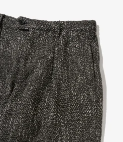 Carlyle Pant - Brown / Black Homespun Wool