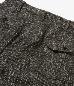 Carlyle Pant - Brown / Black Homespun Wool