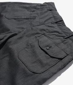 Carlyle Pant - Charcoal Tropical Wool