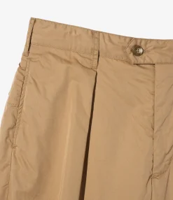 Carlyle Pant - Khaki Cotton Superfine Poplin