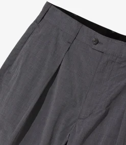Carlyle Pant - Nepenthes Special - Charcoal Cotton End on End