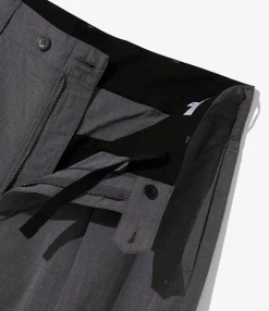 Carlyle Pant - Nepenthes Special - Charcoal Cotton End on End