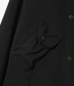 Carmel Jacket - Black - Nylon Oxford