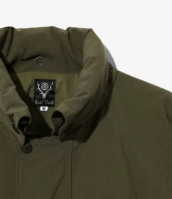 Carmel Jacket - Olive - Nylon Oxford