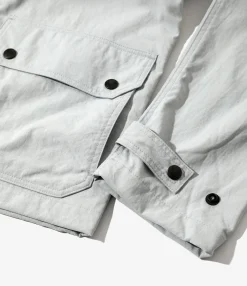 Carmel Jacket - Sax - Nylon Oxford