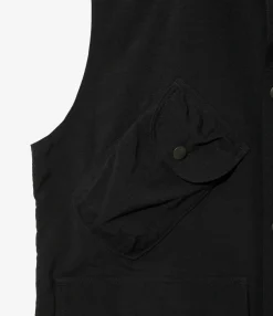 Carmel Vest - Black - Nylon Oxford