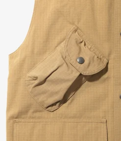 Carmel Vest - Khaki - C/N Ripstop / Cordura