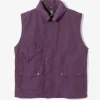 Carmel Vest - Purple - C/N Grosgrain