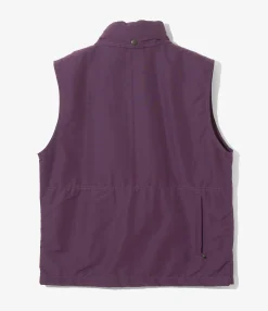 Carmel Vest - Purple - C/N Grosgrain