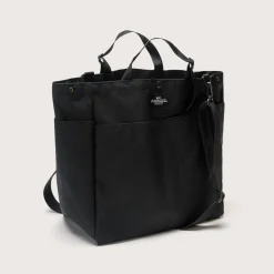 Carry-all Beach Bag - Canvas Nylon - Black
