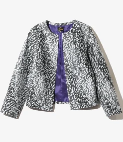 C.C. Jacket - Silver Grey - C/PE/N Animal Jq.