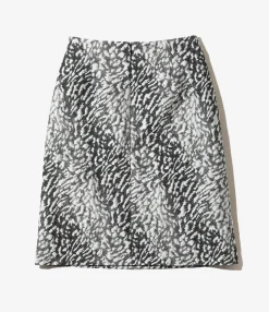 C.C. Skirt - Silver Grey - C/PE/N Animal Jq.