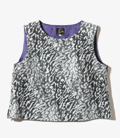 C.C. Vest - Silver Grey - C/PE/N Animal Jq.