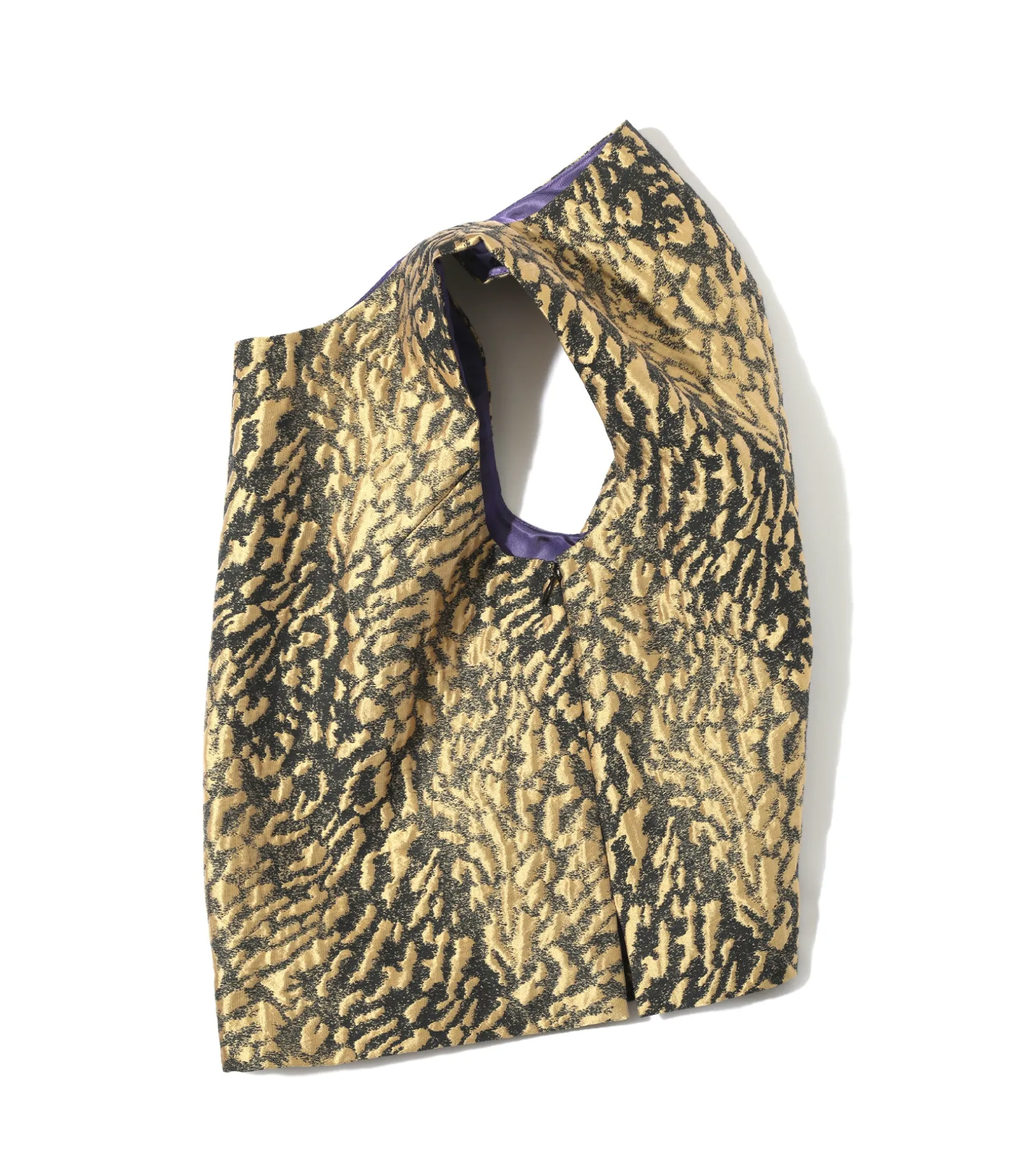C.C. Vest - Yellow Gold - C/PE/N Animal Jq.