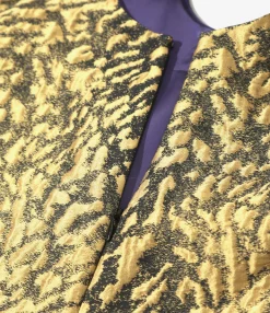 C.C. Vest - Yellow Gold - C/PE/N Animal Jq.