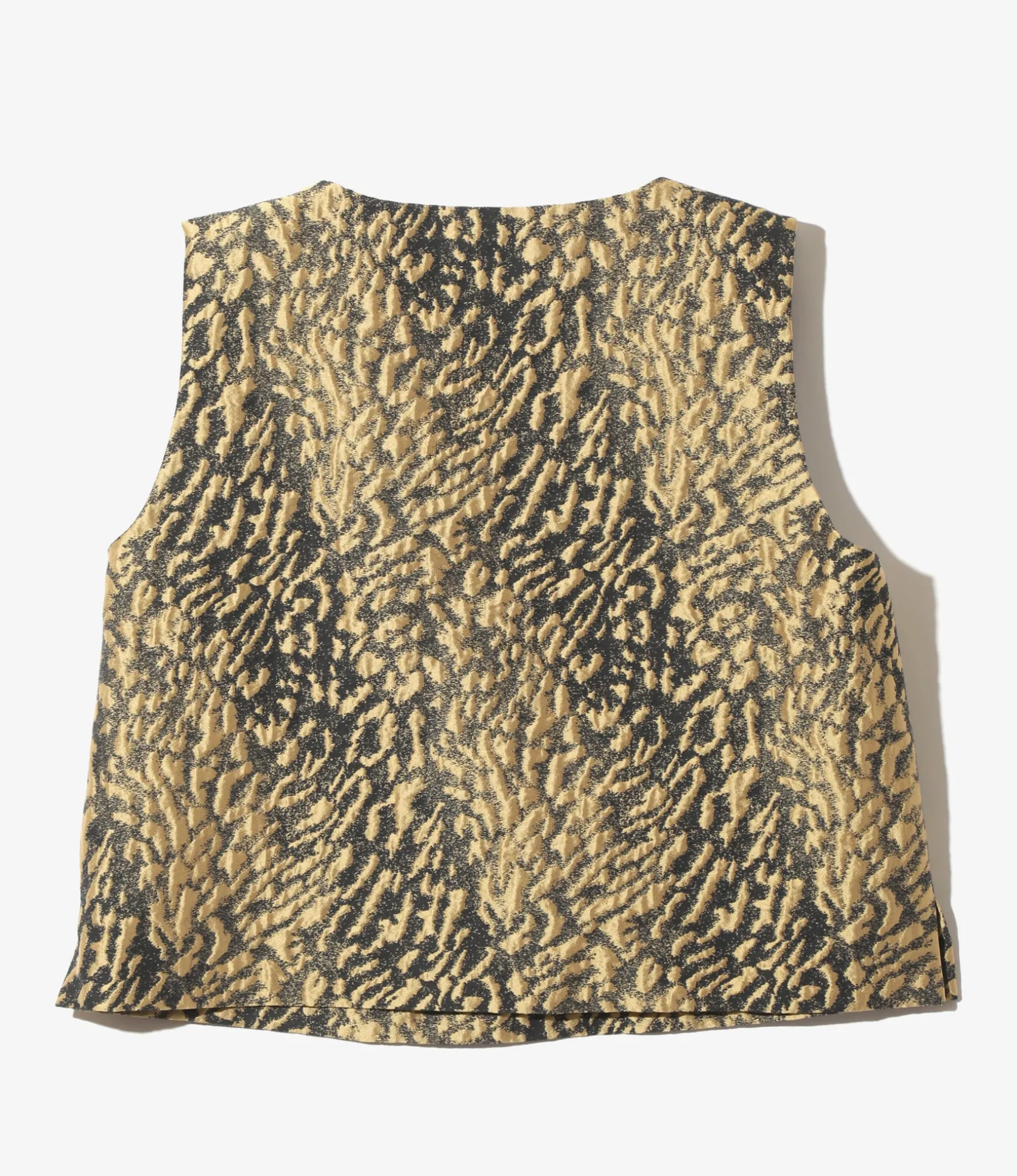 C.C. Vest - Yellow Gold - C/PE/N Animal Jq.