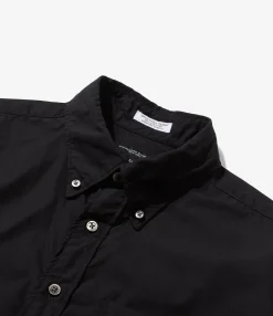 19 Century BD Shirt - Black 100's 2Ply Cotton Broadcloth