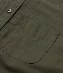 19 Century BD Shirt - Olive Cotton Oxford