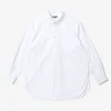 19 Century BD Shirt - White Cotton Oxford