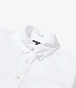 19 Century BD Shirt - White 100's 2Ply Broadcloth