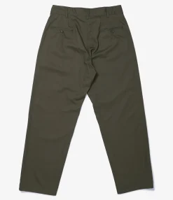 Chino Pant - Olive 6.5oz Flat Twill