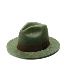 Classic Panama Hat - Green
