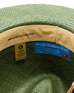 Classic Panama Hat - Green