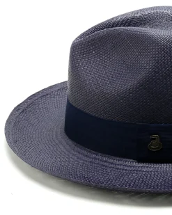 Classic Panama Hat - Navy