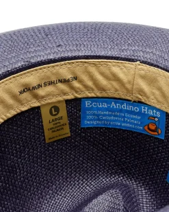 Classic Panama Hat - Navy