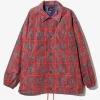 Coach Jacket - Red Square - Poly Taffeta / Printed