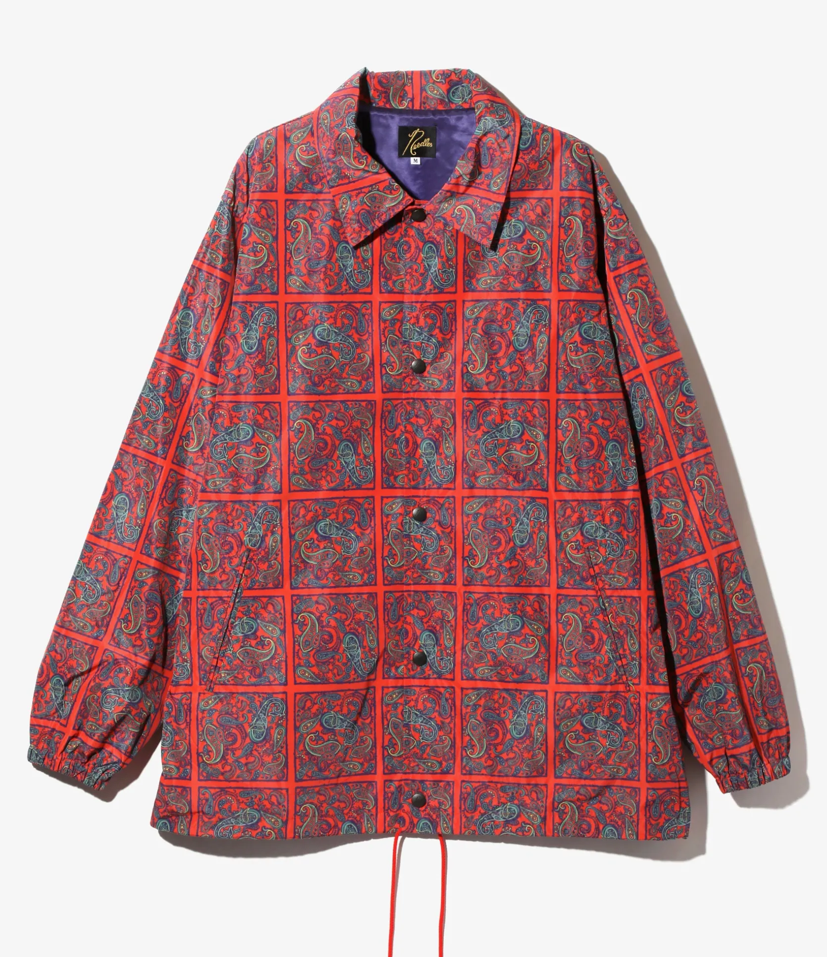 Coach Jacket - Red Square - Poly Taffeta / Printed