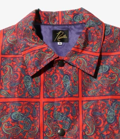 Coach Jacket - Red Square - Poly Taffeta / Printed