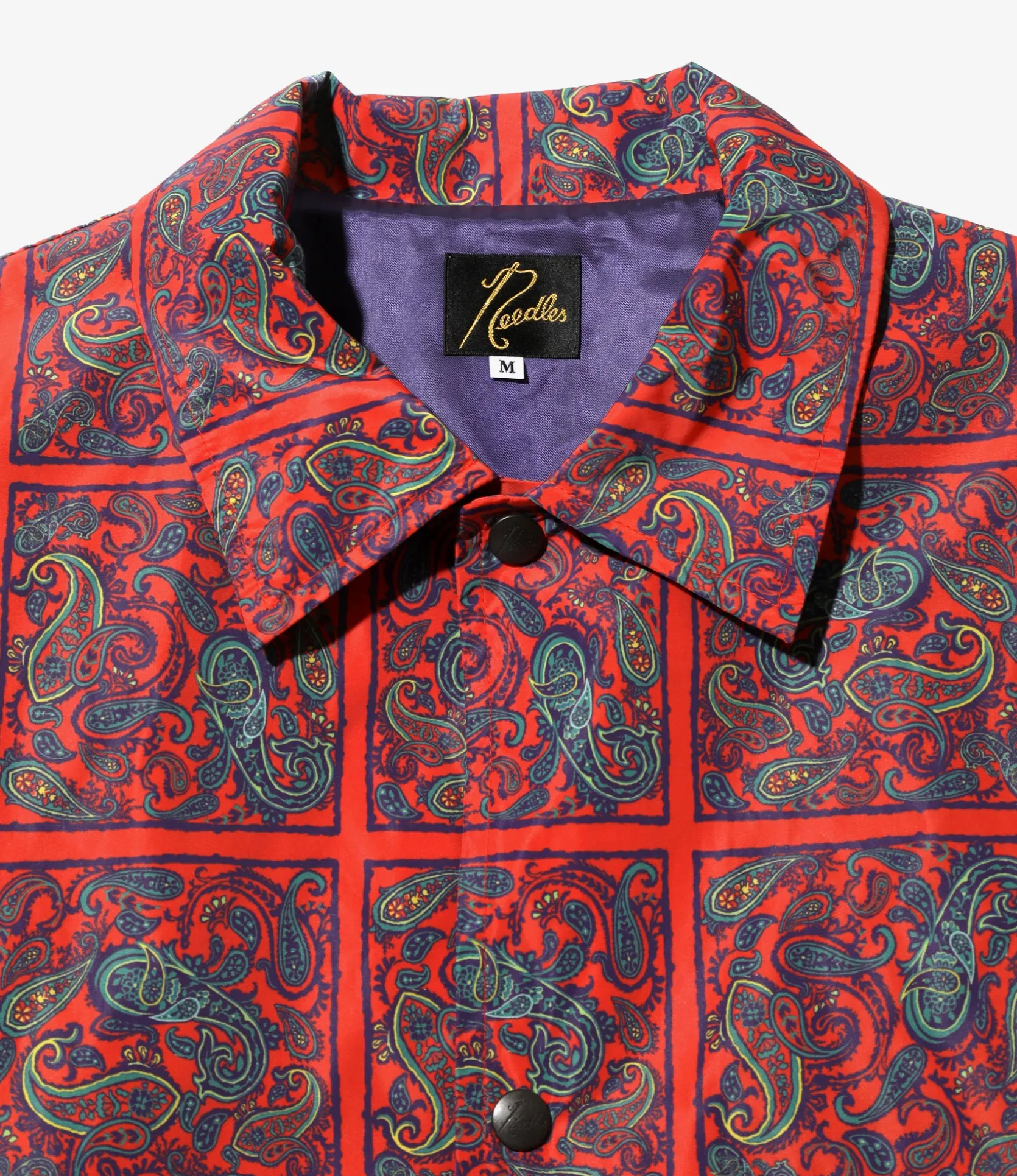 Coach Jacket - Red Square - Poly Taffeta / Printed