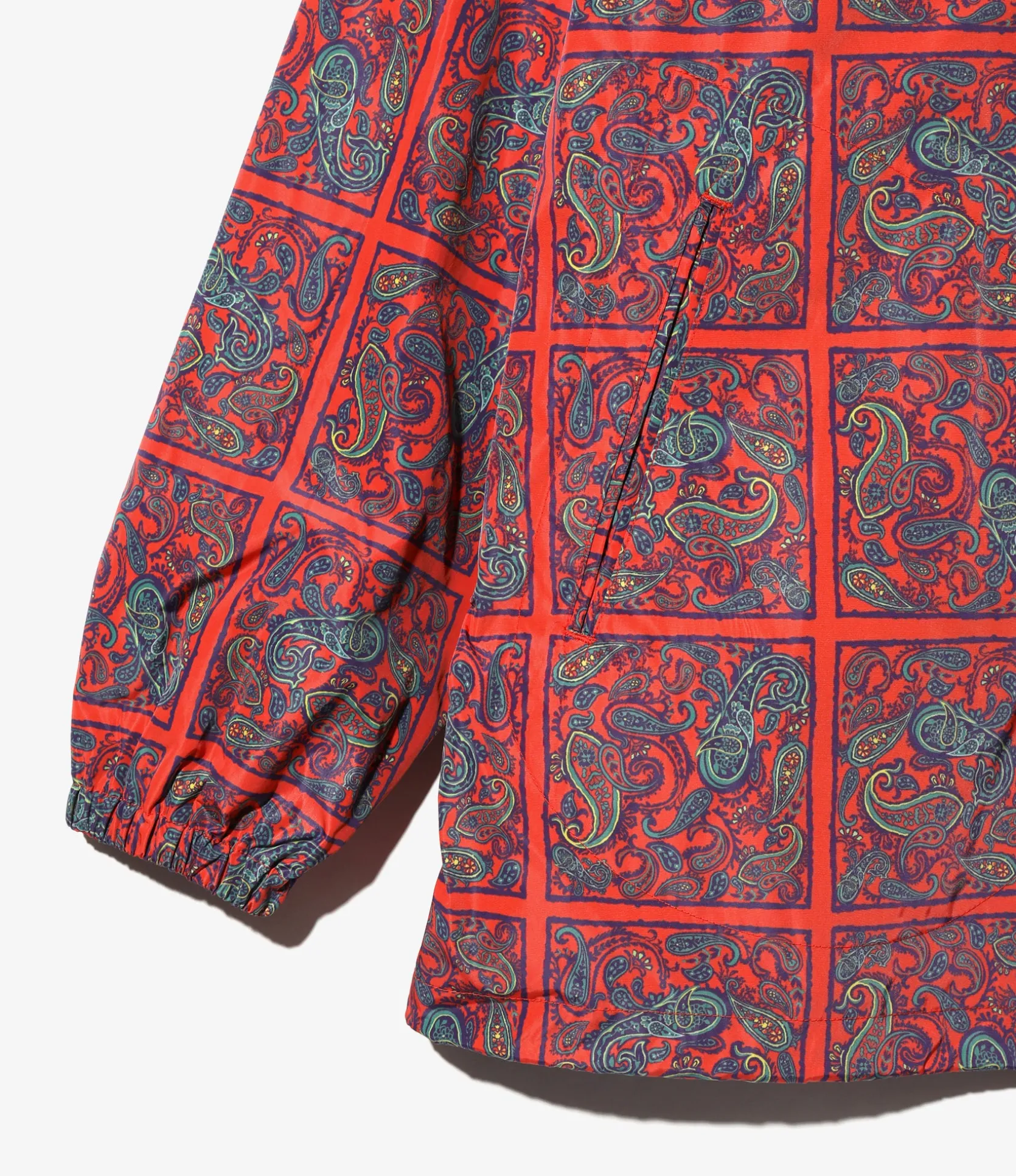 Coach Jacket - Red Square - Poly Taffeta / Printed